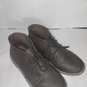 Boys Brown Leather Stylish Boots